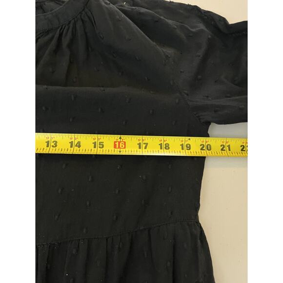 Boho Romantic Goth Prairie Cottagecore Lagenlook Peasant Dress S Witchy Rustic - Picture 14 of 15